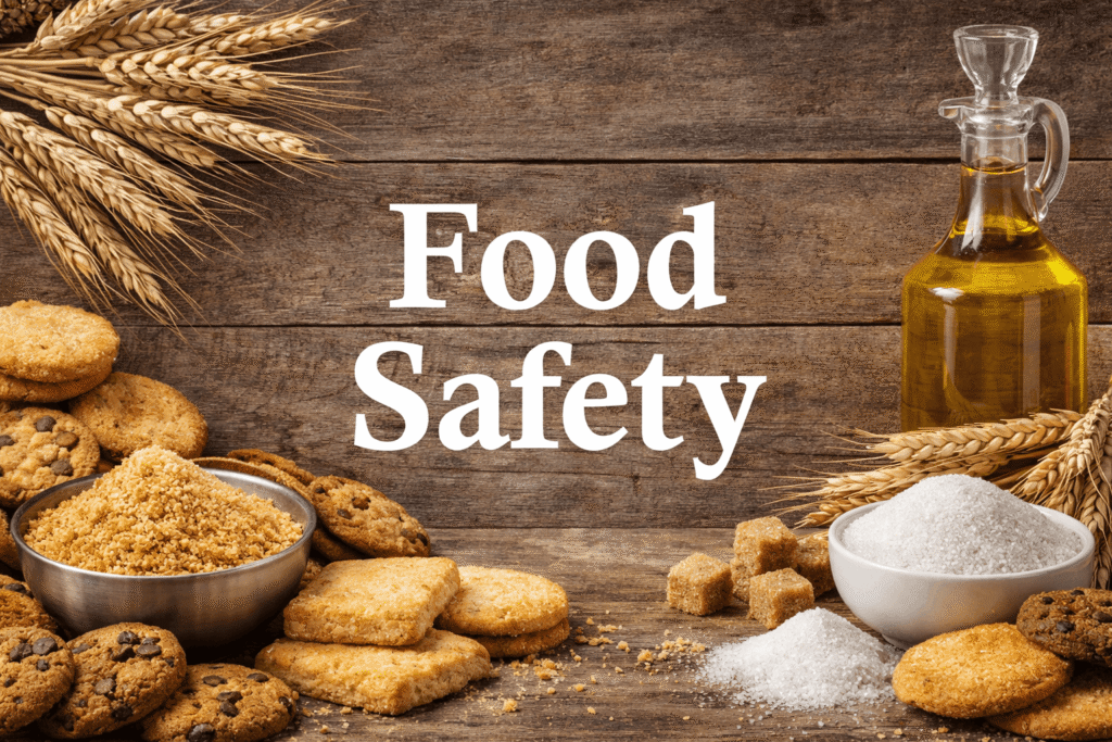 Food safe biscuit crumbs