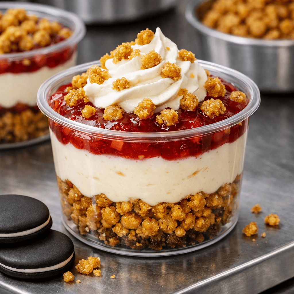 fat coated biscuit crumbs for desserts